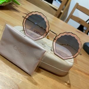 ❤️Chloe 56MM Geometric Sunglasses CE147S❤️